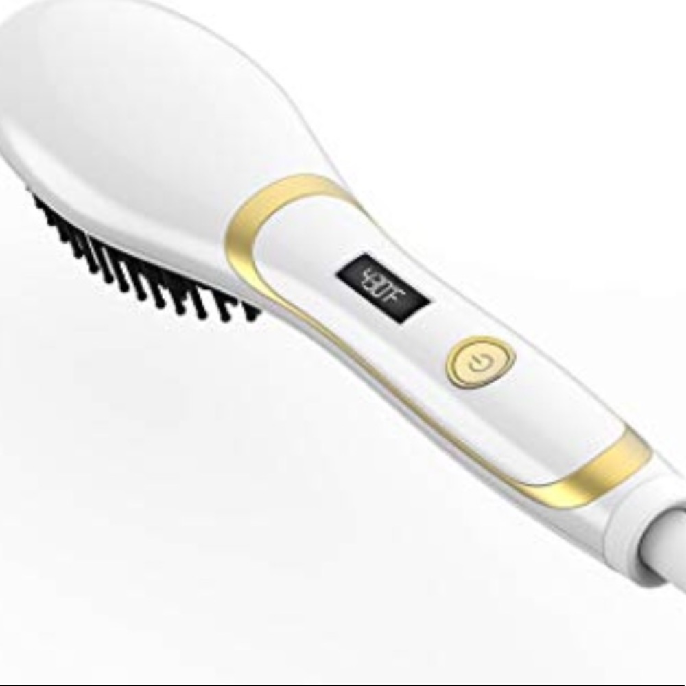 Magictec hair straightener brush